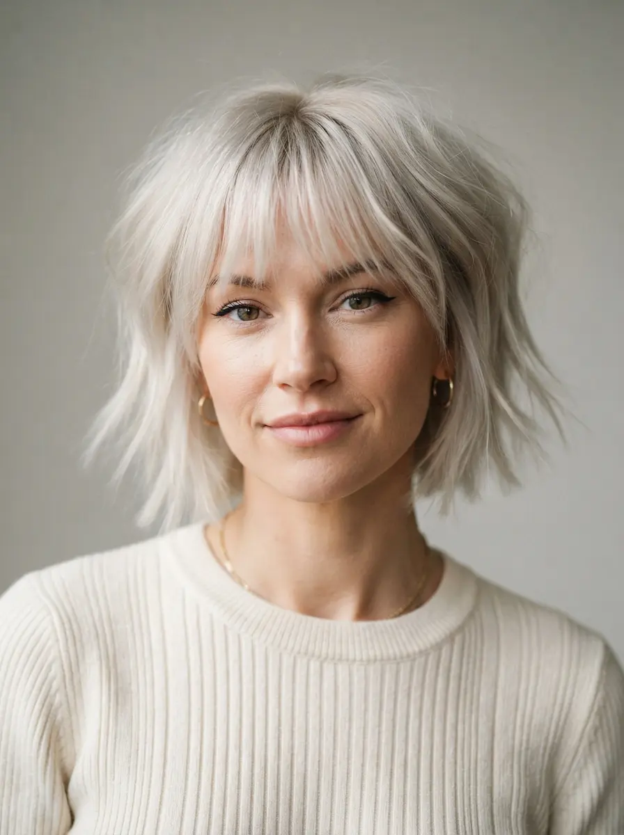 21 Volumizing Choppy Bob Hairstyles for Fine Hair 11 volumizing choppy bob hairstyles for fine hair 504