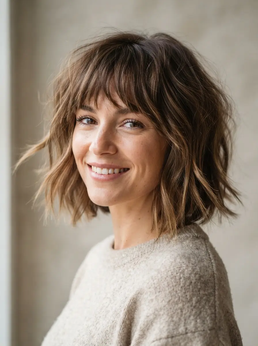 21 Volumizing Choppy Bob Hairstyles for Fine Hair 21 volumizing choppy bob hairstyles for fine hair 514