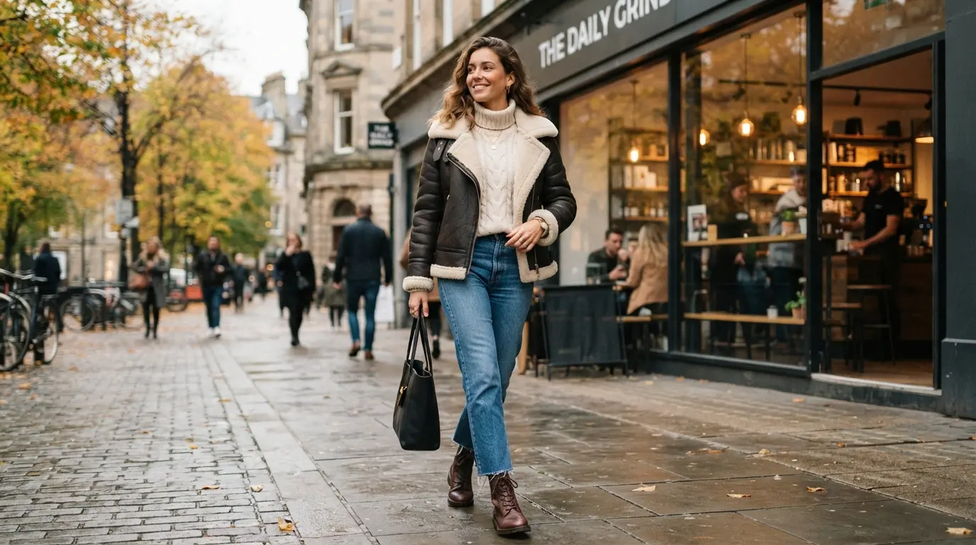 What to Wear on a Coffee Date: 20 Cute, Casual & Stylish Outfit Ideas 11 what to wear on a coffee date 1086