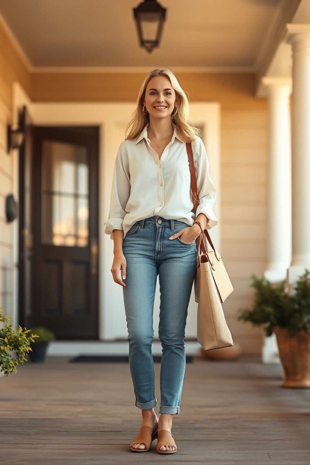 15 Mom Outfits Pinterest Can't Stop Saving 9 inline 4342f38cfca797bf