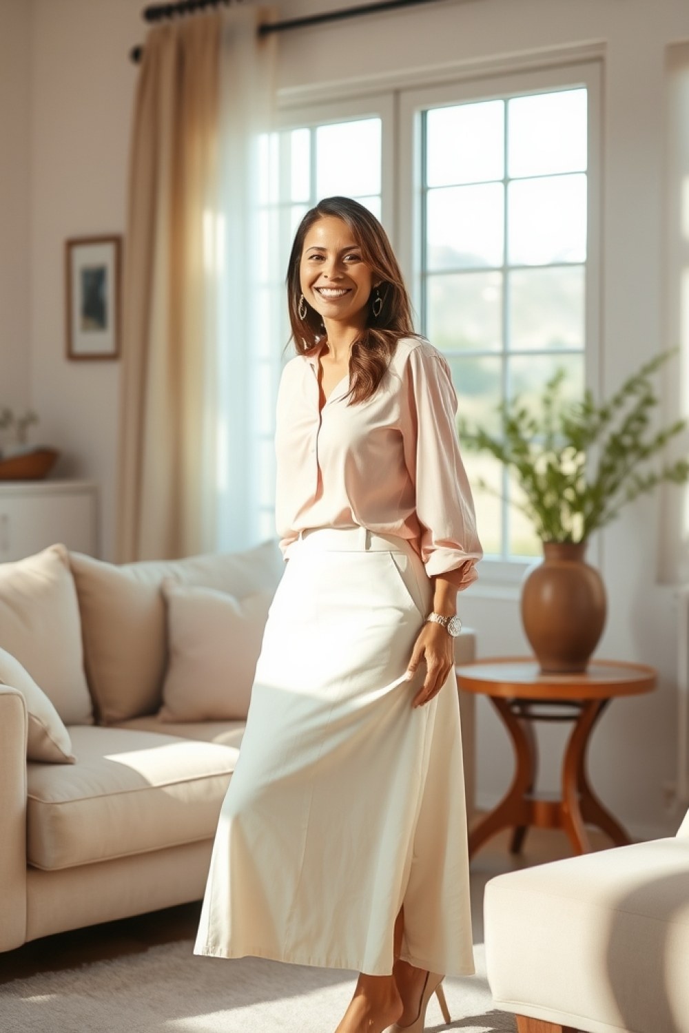 20 Feminine Mom Outfits 20 inline 71d37f050eb43a0b